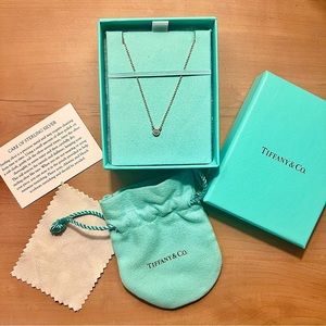 Tiffany & Co. Sterling Silver Amethyst Necklace